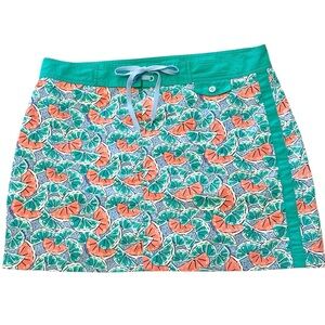 Vineyard Vines Lemons and Limes Board Skirt Size 6